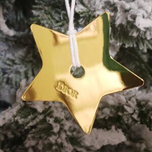 Christian Dior gold star charm